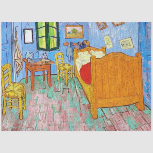 Papel De Seda O Quarto, Van Gogh (Frente )