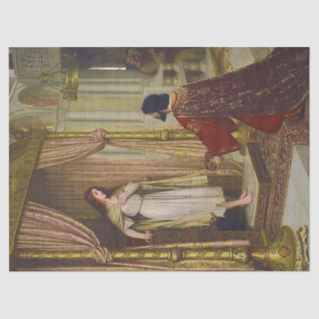 Papel De Seda O Rei e a Menina Menina (Frente )