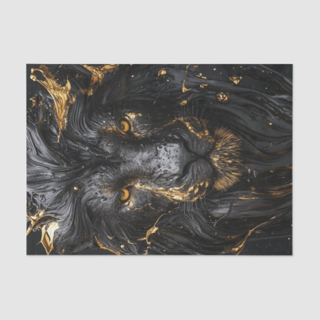 Papel De Seda O Rei Leão Negro3 (Frente )