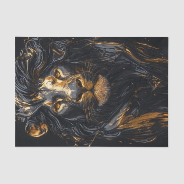 Papel De Seda O Rei Leão Negro4 (Frente )