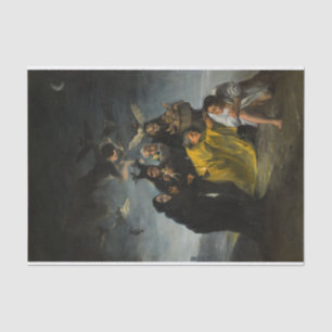 Papel De Seda O Sabá das Bruxas, Las Brujas, por Francisco Goya