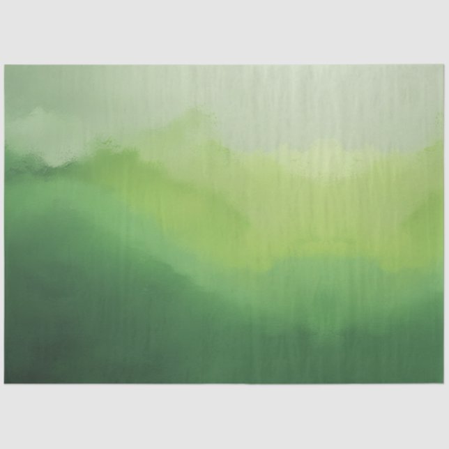 Papel De Seda O Silêncio Sob os Morros Verdes (Frente )
