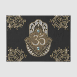 Papel De Seda O símbolo elegante Ohm.