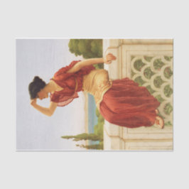 Papel De Seda O Sinal Godward Fine Art Vintage Painting