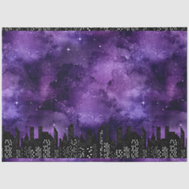 Papel De Seda O Starry Skyline Series Design 1