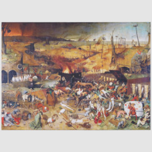 Papel De Seda O Triunfo da Morte, Pieter Bruegel