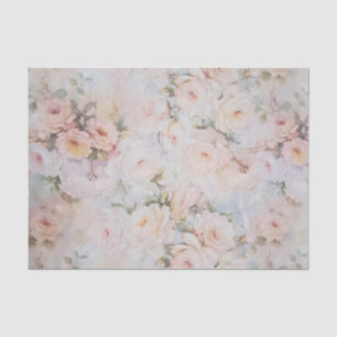 Papel De Seda O vintage romântico cora os rosas cor-de-rosa do