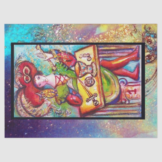 PAPEL DE SEDA OBJETIVOS DAS SOMBRAS PERDIDAS/MÁGICA (Frente )