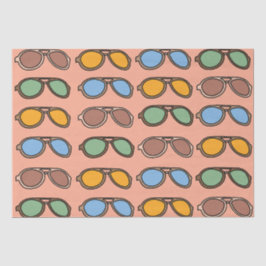 Papel De Seda Óculos de Sol Coloridos Óculos de Sol de Verão