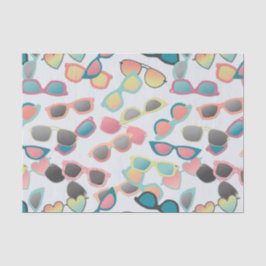 Papel De Seda Óculos de sol espalhados