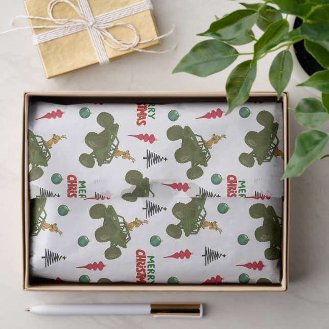 Papel De Seda Off-Road Christmas Wrapping Paper (Presente)
