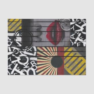 Papel De Seda Off Street-Collage por Edward Martin