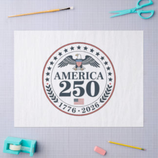 Papel De Seda Official America 250th Anniversary Commemorative