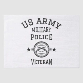 Papel De Seda Oficial de Polícia aposentado Veterano