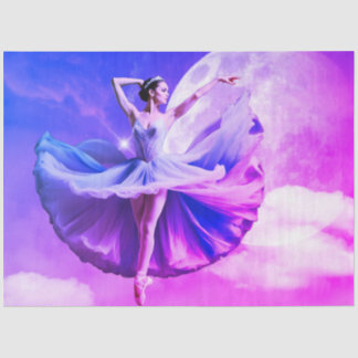 Papel De Seda Ofício de Bailarina/Decoupage/Papel de Seda