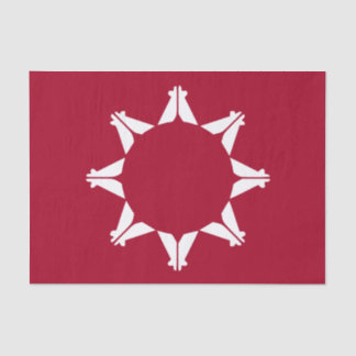 Papel De Seda Oglala Lakota Sioux Flag
