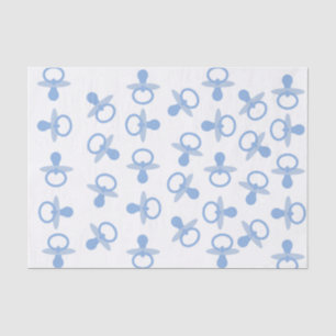 Papel De Seda Oh Pacifiers dos azuis bebés