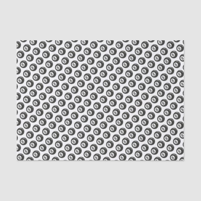 Papel De Seda Oito Bolas (Frente )