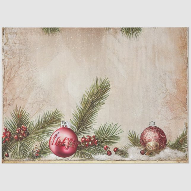 Papel De Seda Ole Christmas Design Series #11 Tissue Paper (Frente )