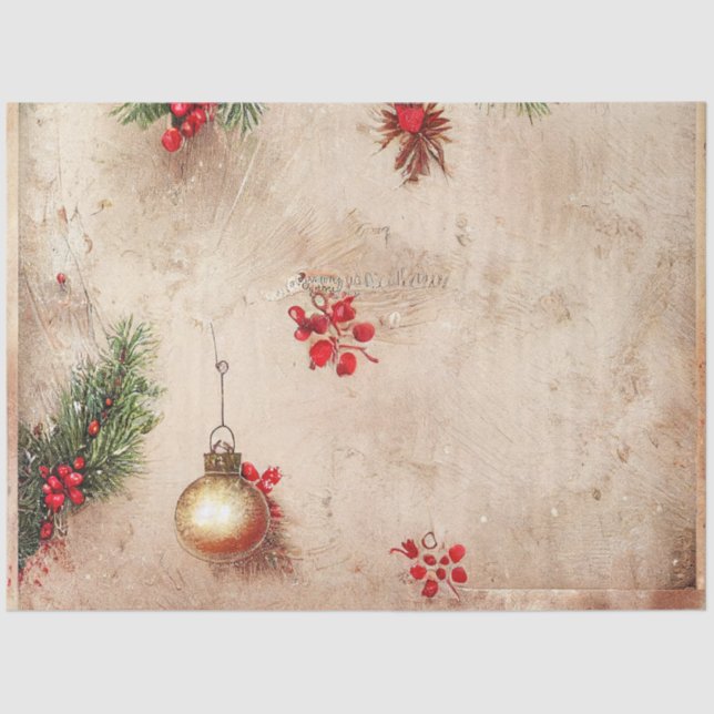 Papel De Seda Ole Christmas Design Series #12 Tissue Paper (Frente )