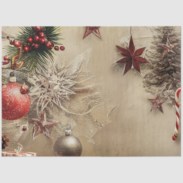 Papel De Seda Ole Christmas Design Series #6 Tissue Paper (Frente )