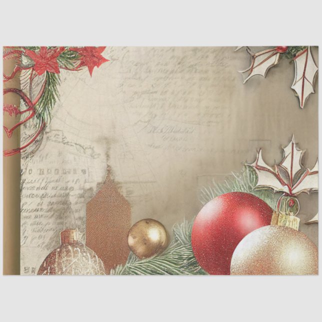 Papel De Seda Ole Christmas Design Series Nº 9 Tissue Paper (Frente )