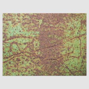 Papel De Seda Olhar verde oxidado