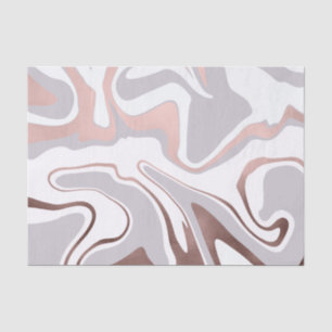 Papel De Seda Olho elegante de rosa dourado