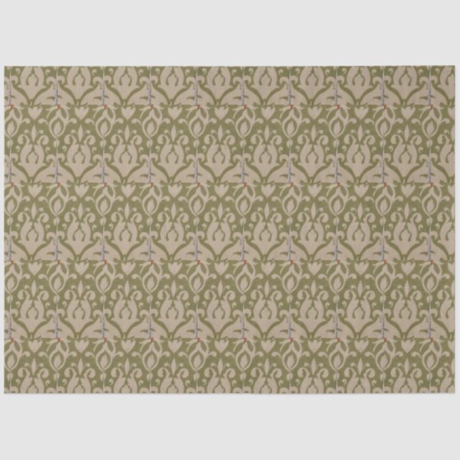 Papel De Seda Olive Green  (Frente )