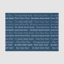 Papel De Seda Om Shanti, Paz