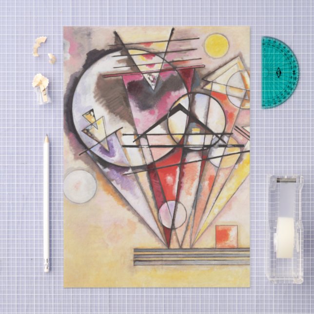 Papel De Seda On the Points by Wassily Kandinsky (Arte )