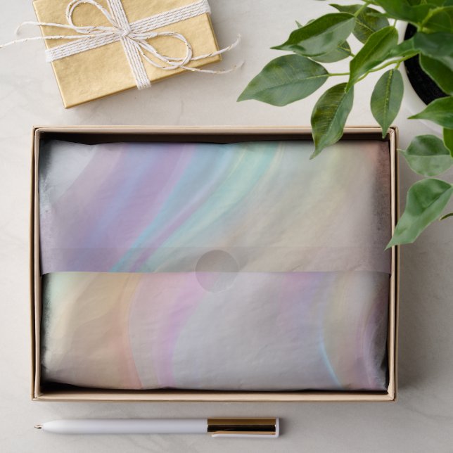 Papel De Seda Ondas de Luz (Presente)