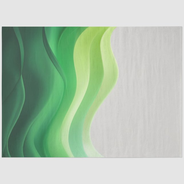 Papel De Seda Ondas do Éden (Frente )
