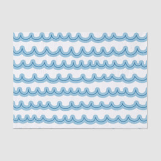 Papel De Seda Ondas do oceano Whimsic