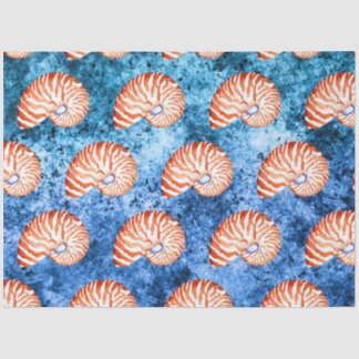 Papel De Seda Ondas náuticas Design 4