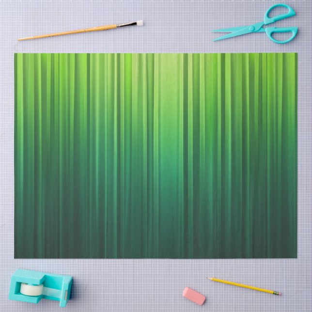 Papel De Seda Onde o verde cai como chuva (Arte )
