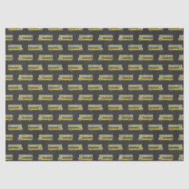 Papel De Seda Ônibus Escolares Amarelos na Decoupage do Quadro