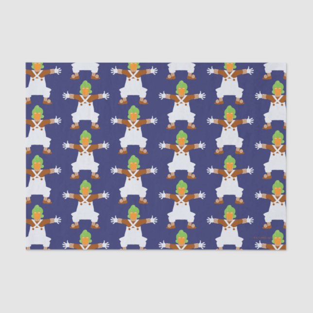 Papel De Seda Oompa Loompa Arms Out (Frente )