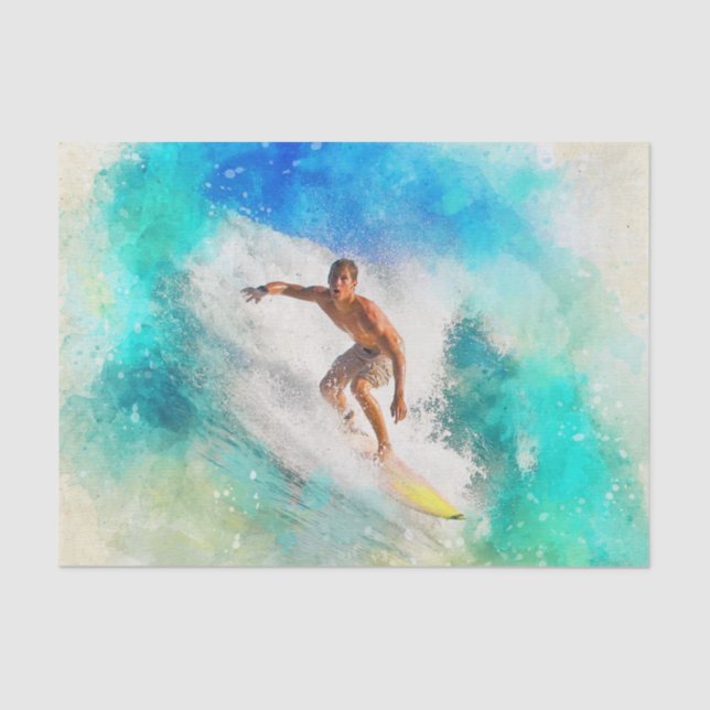 Papel De Seda Opções de surf 17A-B (Frente )