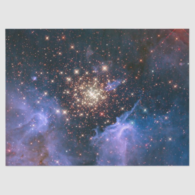 Papel De Seda Open Star Cluster NGC 3603 (Frente )