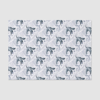Papel De Seda Orca Map Blue