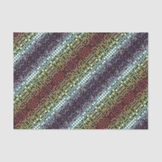 Papel De Seda Orgulho Neurogênico de Groovy Geométrico