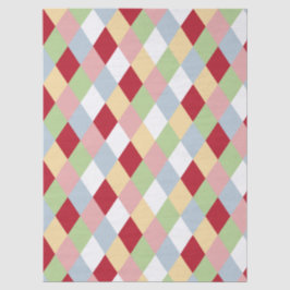 Papel De Seda Origami Christmas - Harlequin Geometric