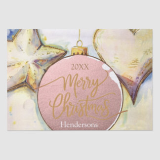 Papel De Seda Ornament Natal