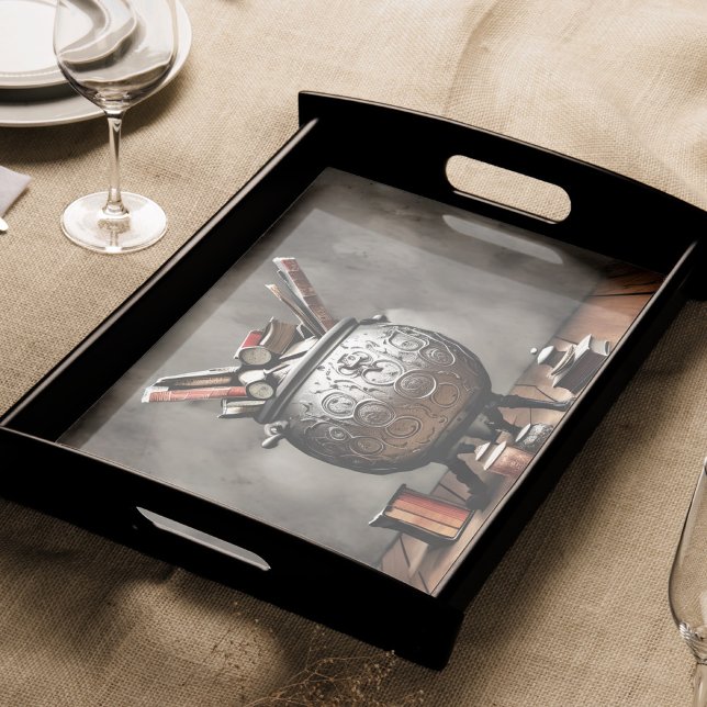 Papel De Seda Ornamentado Witchcraft Cauldron com Itens de Ortog (Criador carregado)