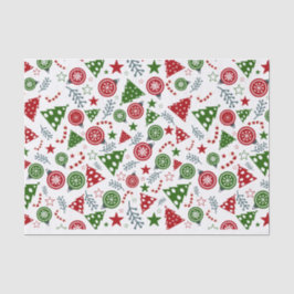 Papel De Seda Ornamentos e Árvores