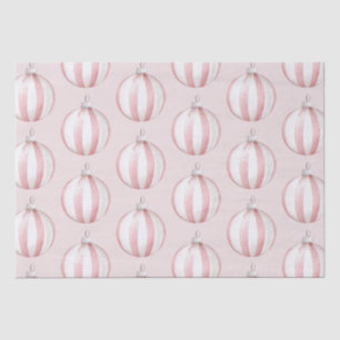 Papel De Seda Ornamentos em tiras rosadas, cor-de-rosa, de chic