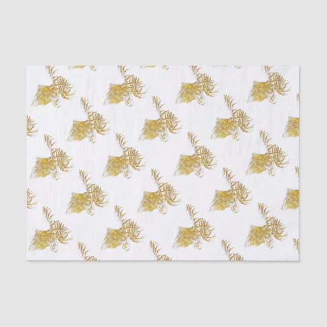 Papel De Seda Os alces personalizam (Frente )