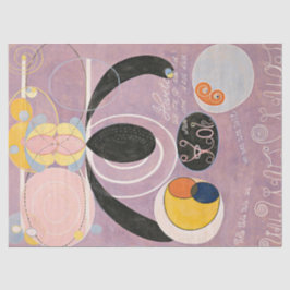 Papel De Seda Os Dez Maiores Nº 6 por Hilma Klint