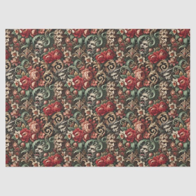 Papel De Seda Os Irmãos Verdes - Vitoriano Gótico (Frente )